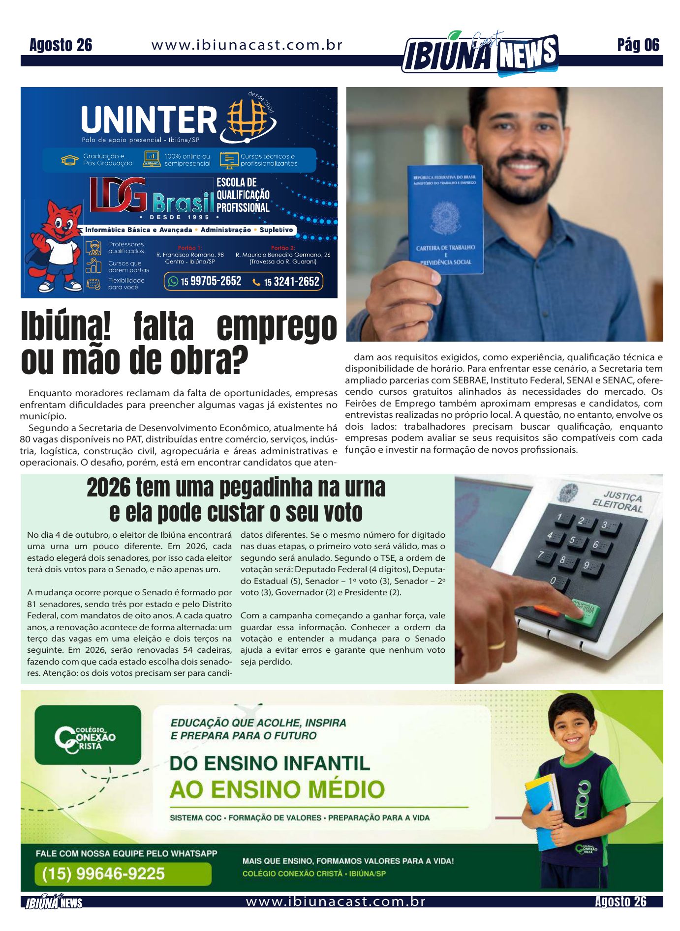 Jornal Ibiúna News — página 6